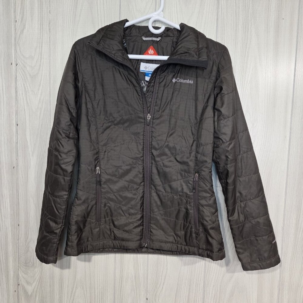Columbia Women's Omni Heat Jacket Powder Lite Black Size Small